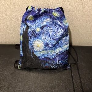 Vincent Van Gogh’s Starry Night nylon tote/backpack.